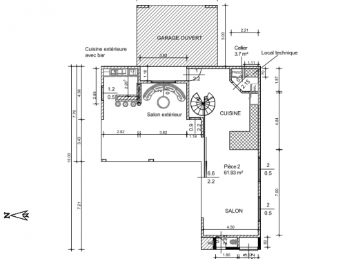 Pieuvre électrique prête à poser dans une belle villa en Martinique