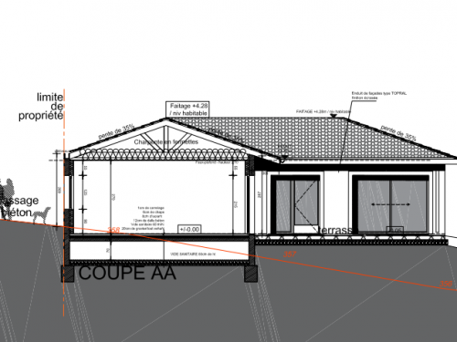 Pieuvre électrique domotisée dans villa plain pied