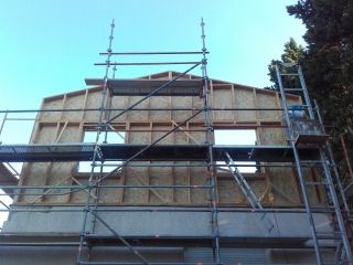 Extension en ossature bois