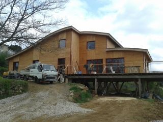 maison individuelle en paille