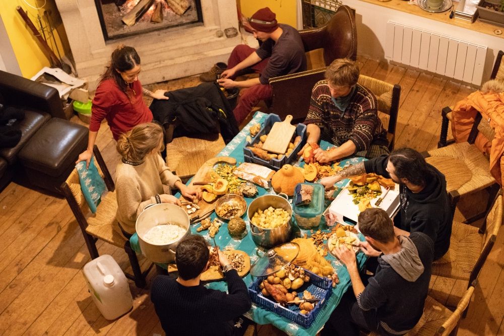 Convivialité chantier participatif