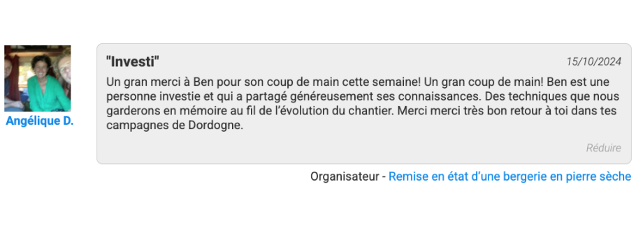 Témoignage Angélique